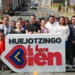 Roberto Solís inaugura la rehabilitación del Libramiento en Huejotzingo como parte del programa"Rescate Carretero"